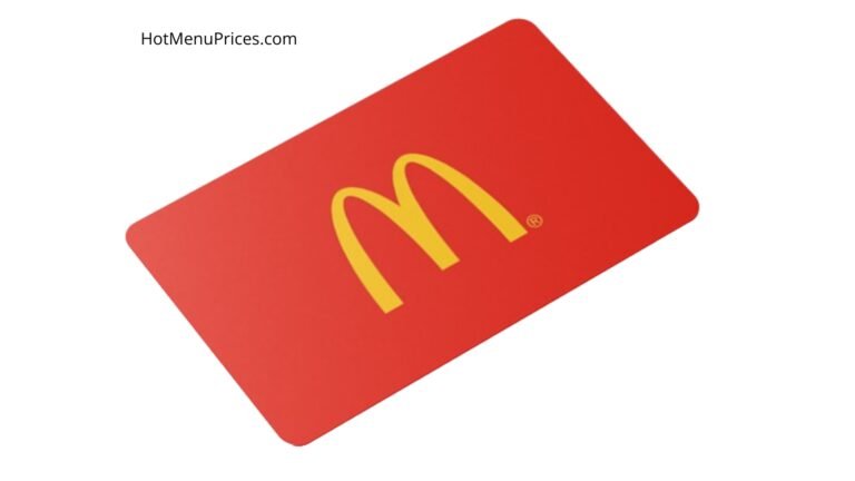 McDonalds Gift Card Balance