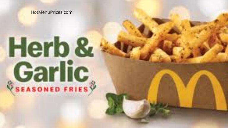 McDonald's Herb & Garlic Seasoned Fries