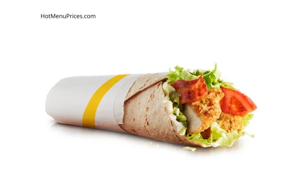 McDonald’s Zesty Lime McWrap – Crispy