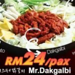 Mr Dakgalbi Menu Malaysia