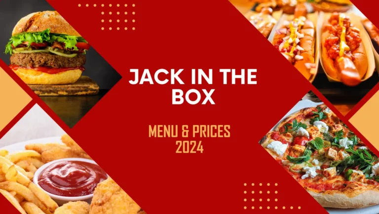 Jack in the Box Menu